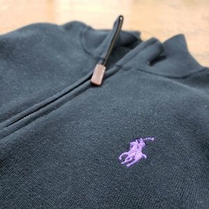 Ralph Lauren polo half zip sweater